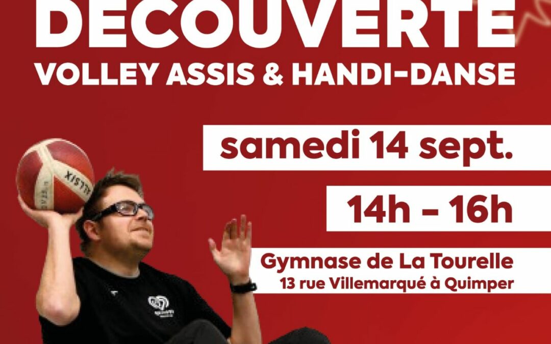 Découverte volley assis et handi-danse